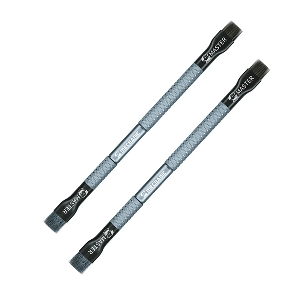 MECHANIC 마더보드 칩 양면 디본딩 브러시 스틸 브러시 IC 패드 청소 메인보드 유지 보수 연마 브러시 도구