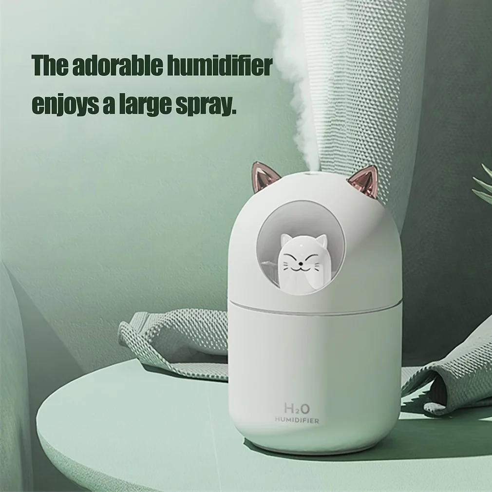 Mini USB Cat Humidifier close-up