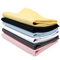 1pc Big Size 30x30cm Needle 1 220gsm Glasses Lens Microfiber Cleaning Cloth Eyeglasses Cleaner Wipe Colorful Grey White Black 1