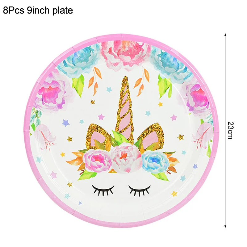 8pcs 9inch plate