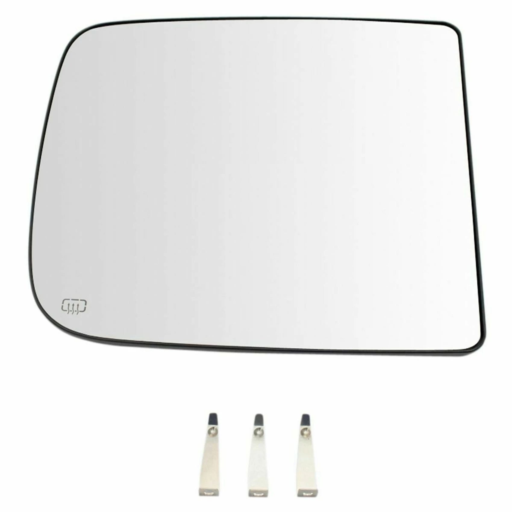 

Mirror Big Lens Heated Mirror Glass with Rear Holder for Dodge RAM 1500 2500 3500 2009-2020 68067727AA Left