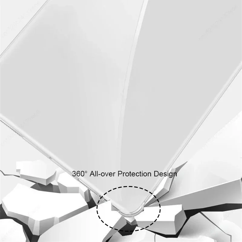 Clear TPU Air-Bag Tablet Cover