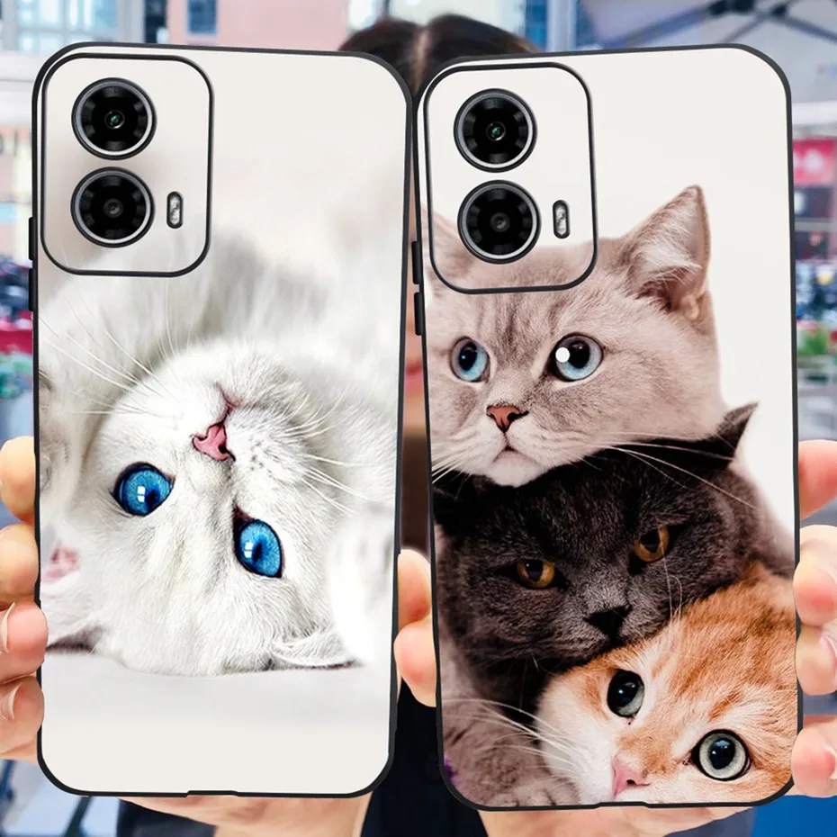 Cute Love Pattern Soft Silicone Phone Case - Stylish & Durable Back Cover