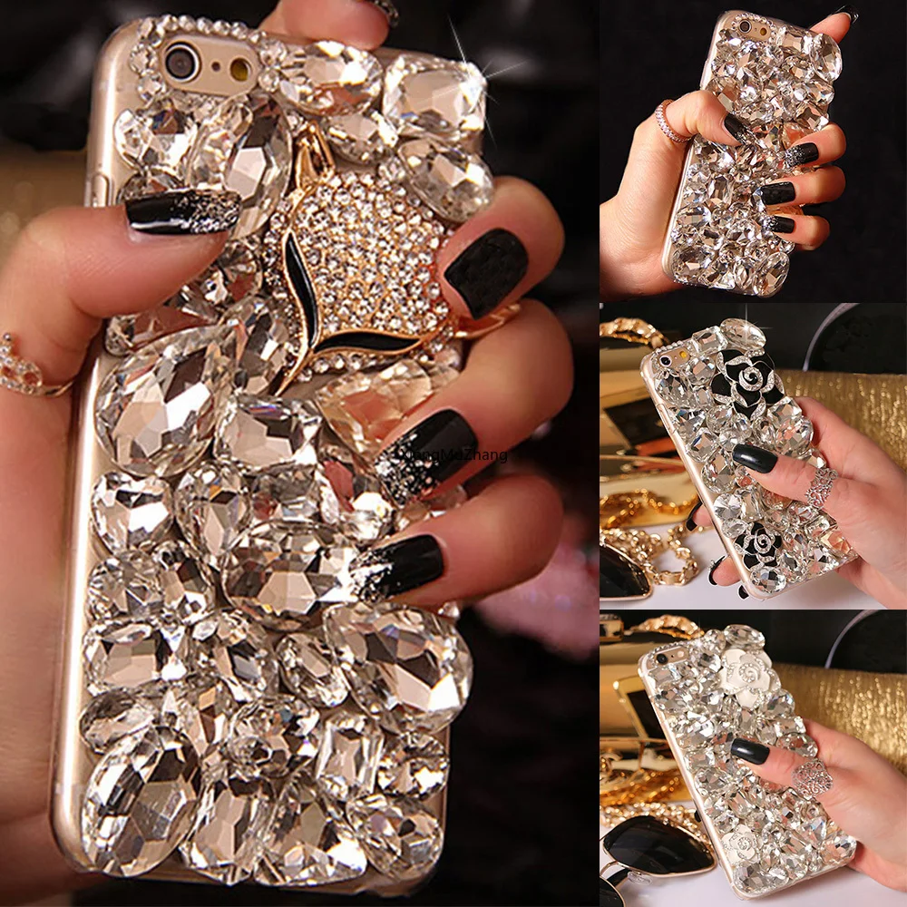 

Rhinestone Crystal Case Bling Cover Coque for OPPO Realme C21Y C21 C20 C11 C17 C15 C12 for Realme C35 C25 Diamond Cases