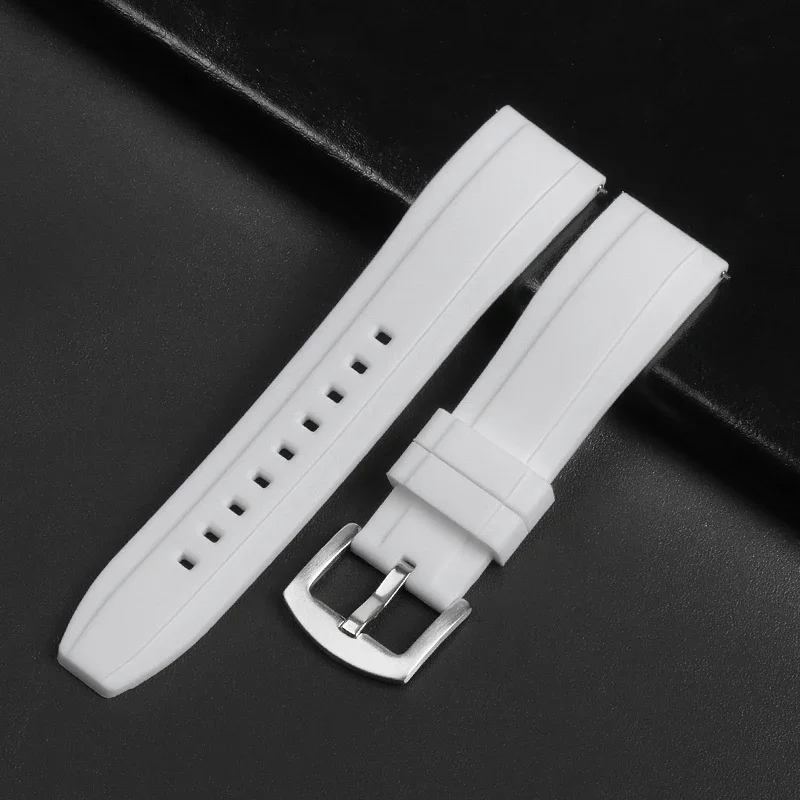 Silicone Sports Waterproof Watch Strap - Quick Release Wristband