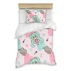 Hatsune Miku Bed Sheets Set Comforter Quilt Cover Duvets Single Bedding 1