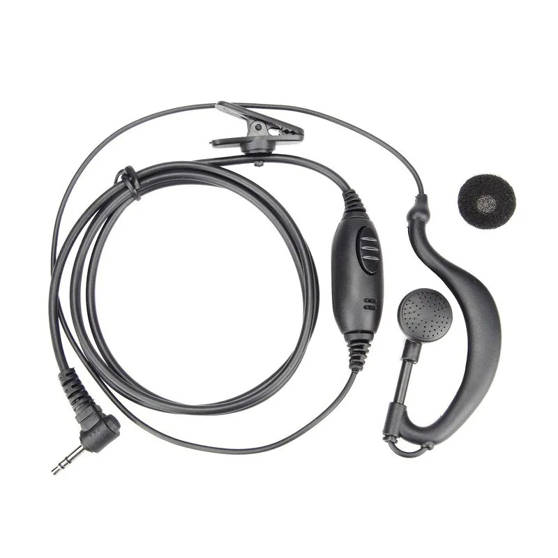 1 Pin 2.5mm Ear Hook PTT Mic Earpiece Microphone Headset for Motorola Talkabout TLKR T3 T4 T60 T80 MR350R T6200C MD200TPR Radio 1 pin 2 5mm ear hook ptt mic earpiece microphone headset for motorola talkabout tlkr t3 t4 t60 t80 mr350r t6200c md200tpr radio