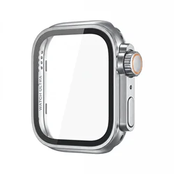 Ultra Case with Tempered Glass Screen Protector for Huawei FIT 5 (Titanium Color)