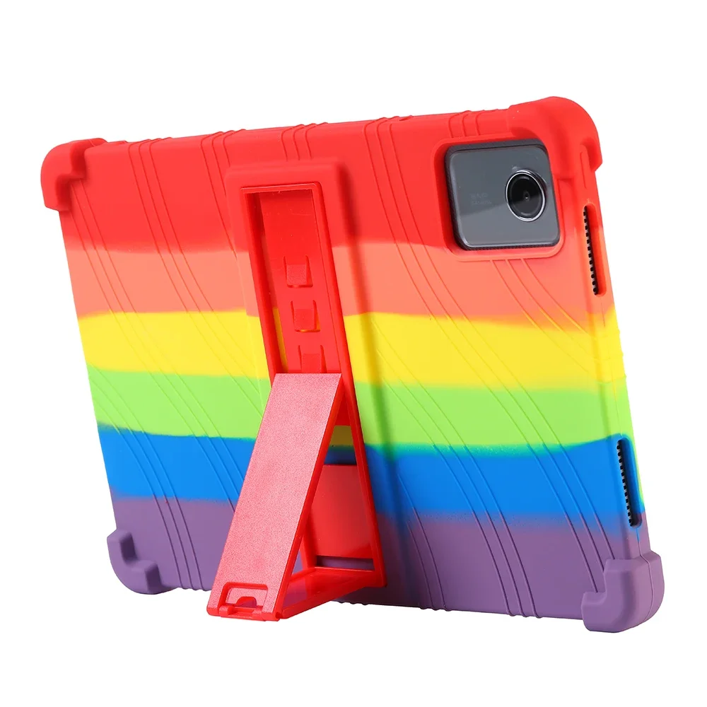 Enhanced Shockproof Silicone Tablet Cover with Stand