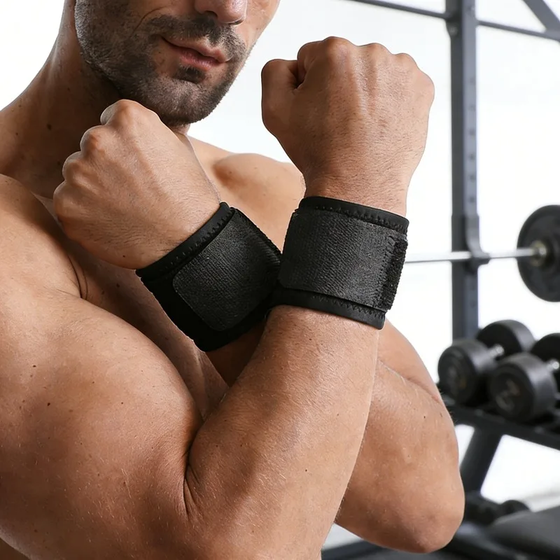 Wrist Support Brace Stabilizer Adjustable Bandage Protector Left Right Hand Wraps for Fitness Office Pain Relief Carpal Tunnel