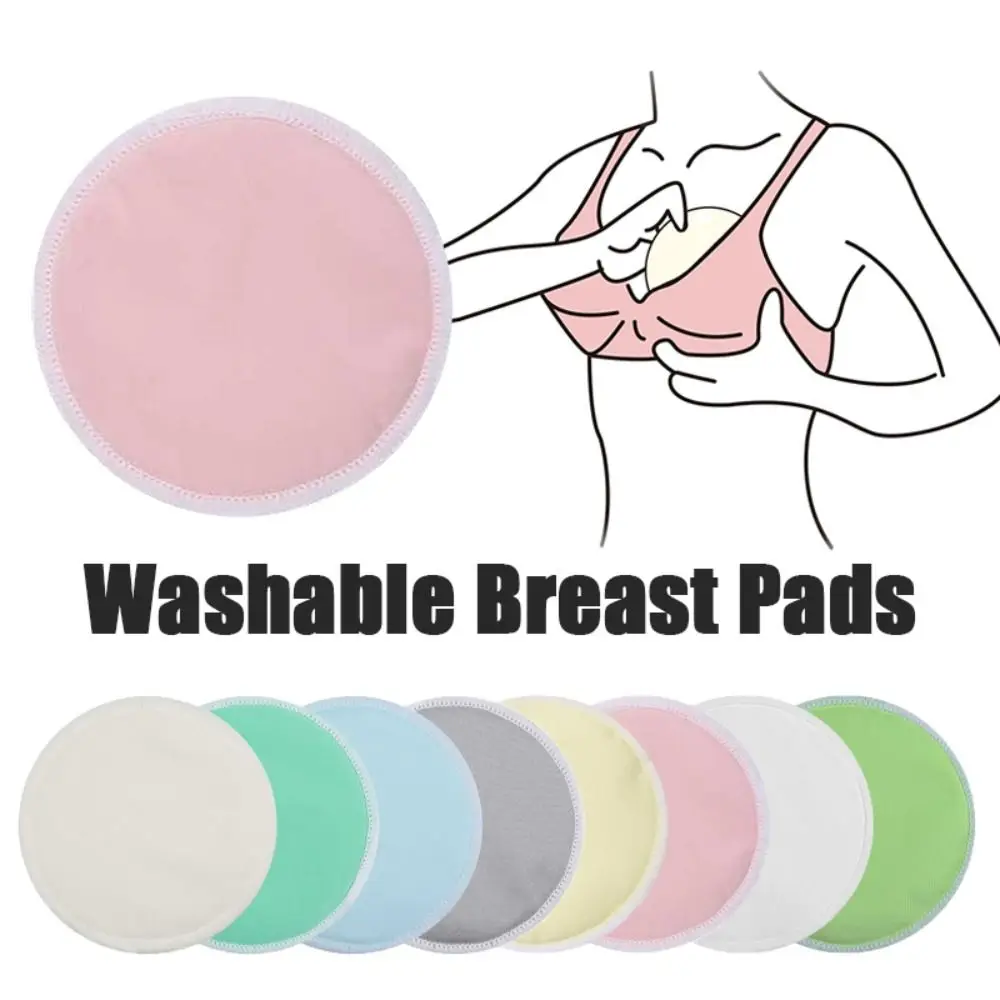 

Washable Reusable Nipple Pads Baby Feeding Anti-Overflow Breathable Nursing Breast Pads Breastfeeding Pads Pregnant Women