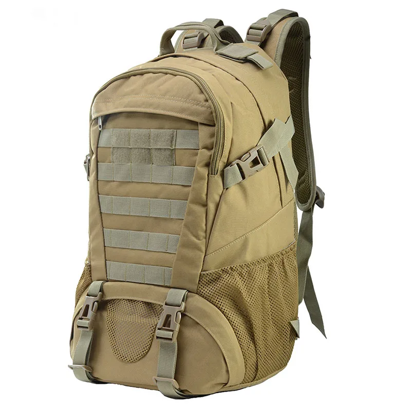 

Men Outdoor Nylon Waterproof Military Backpack Tactical Trekking Fishing Hunting Travel Laptop Rucksack 3P Assault Molle Pack