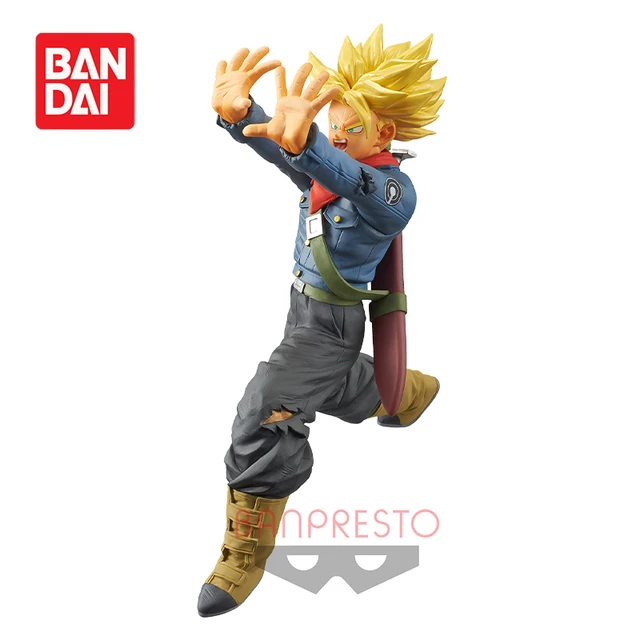 Original S.h.figuarts Dragon Ball Z Trunks Super Saiyan Anime Figure From  The Future Pvc Action Figure Toys Bandai Juguetes Doll - Action Figures -  AliExpress