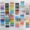 2400Pcs Stationery Index Tabs Self Adhesive Page Markers Transparent Waterproof Sticky Notes Classify Files Flags Posted It 2