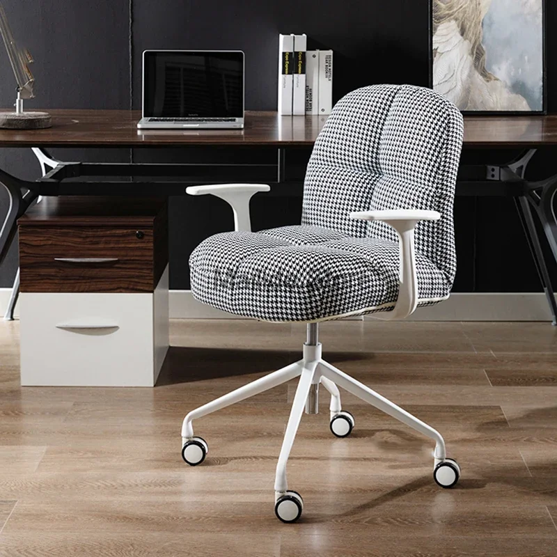 

Nordic Office Chair Lift Modern Home Small Space Computer Chair Office Furniture Study Room Swivel Armchair Student Back Chair