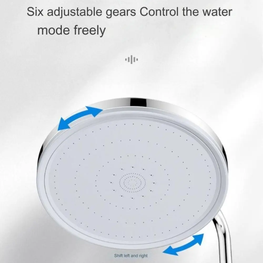 Description Picture 4 of itemLarge 23CM Standing Bath Bowl 6 Spray Modes 360 ​​degree Rotation Round Shower Head Adjustment Pressure Shower Head Replacement