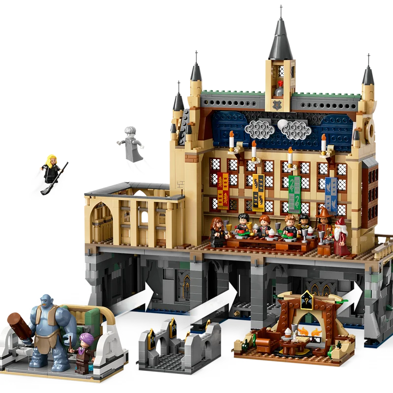Potter 75954 Hogwarts Harry Potter Lego Sets Great Hall Lego 75954