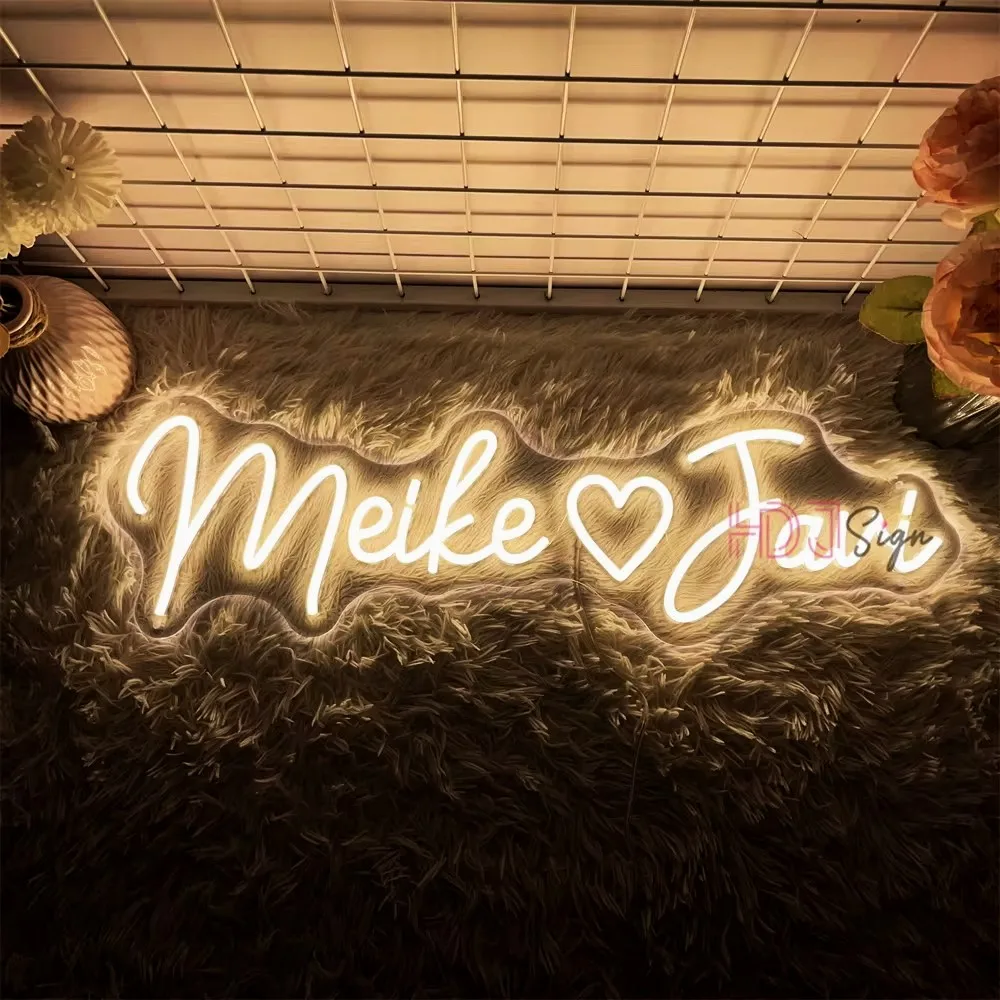 Insegne al neon personalizzate, insegne al neon a LED con nome personalizzato per decorazione della stanza, camera da letto, regalo di compleanno, festa, matrimonio, bar, grotta dell'uomo, insegne al