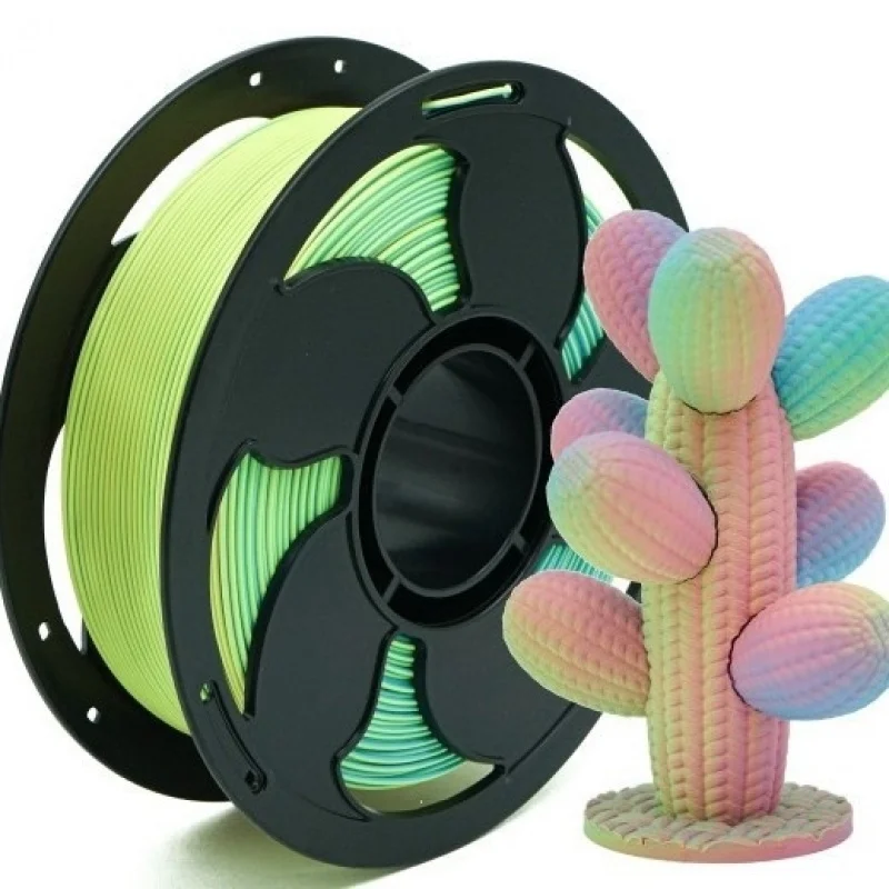 무광 PLA 3D 프린터 필라멘트, 1.75mm, 1KG 스풀, Bambu Lab 프린터와 호환 가능