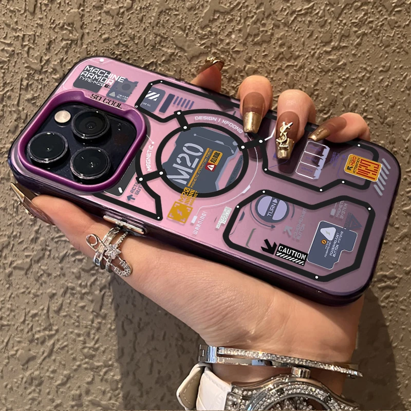 Luxury Circuit Label Design Phone Case