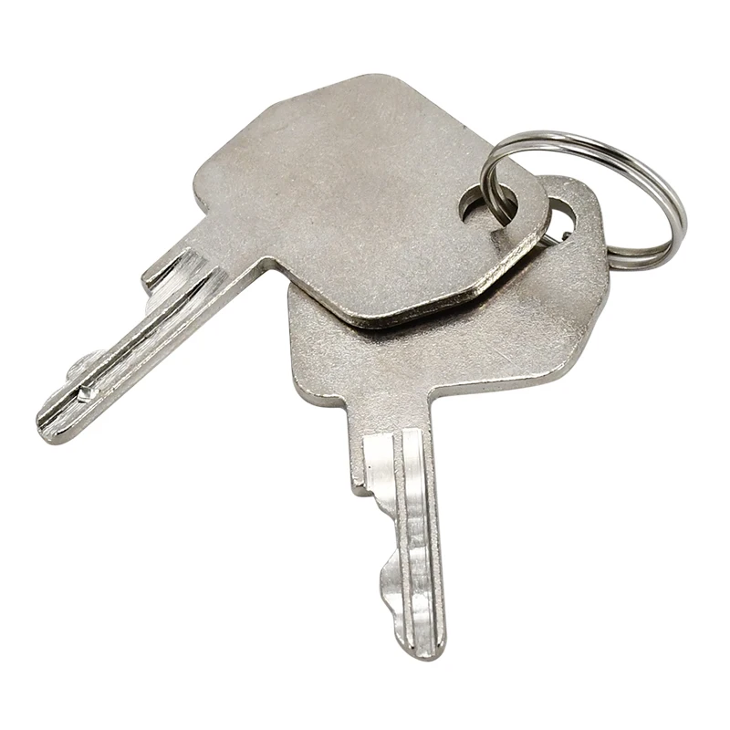 2 PCS Ignition Key 92274 ELI80-0121 E2NN11603AA E2NN1163AA 86502903 5KM92274 Compatible with Ford JCB New Holland 340 755B 550