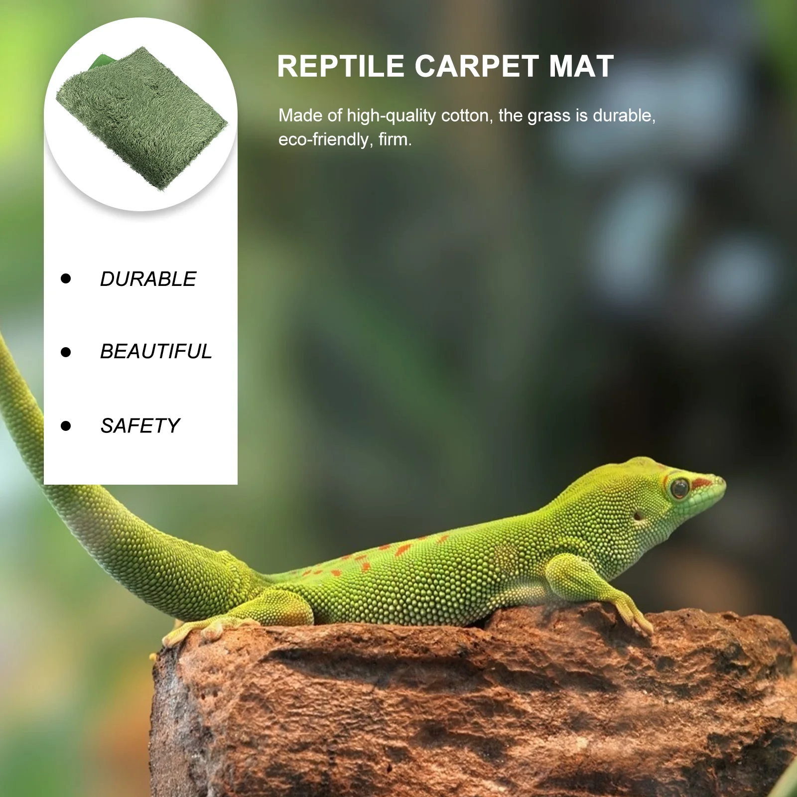 Amphibious Reptile Carpet Mats Terrarium Substrate Moss Insect