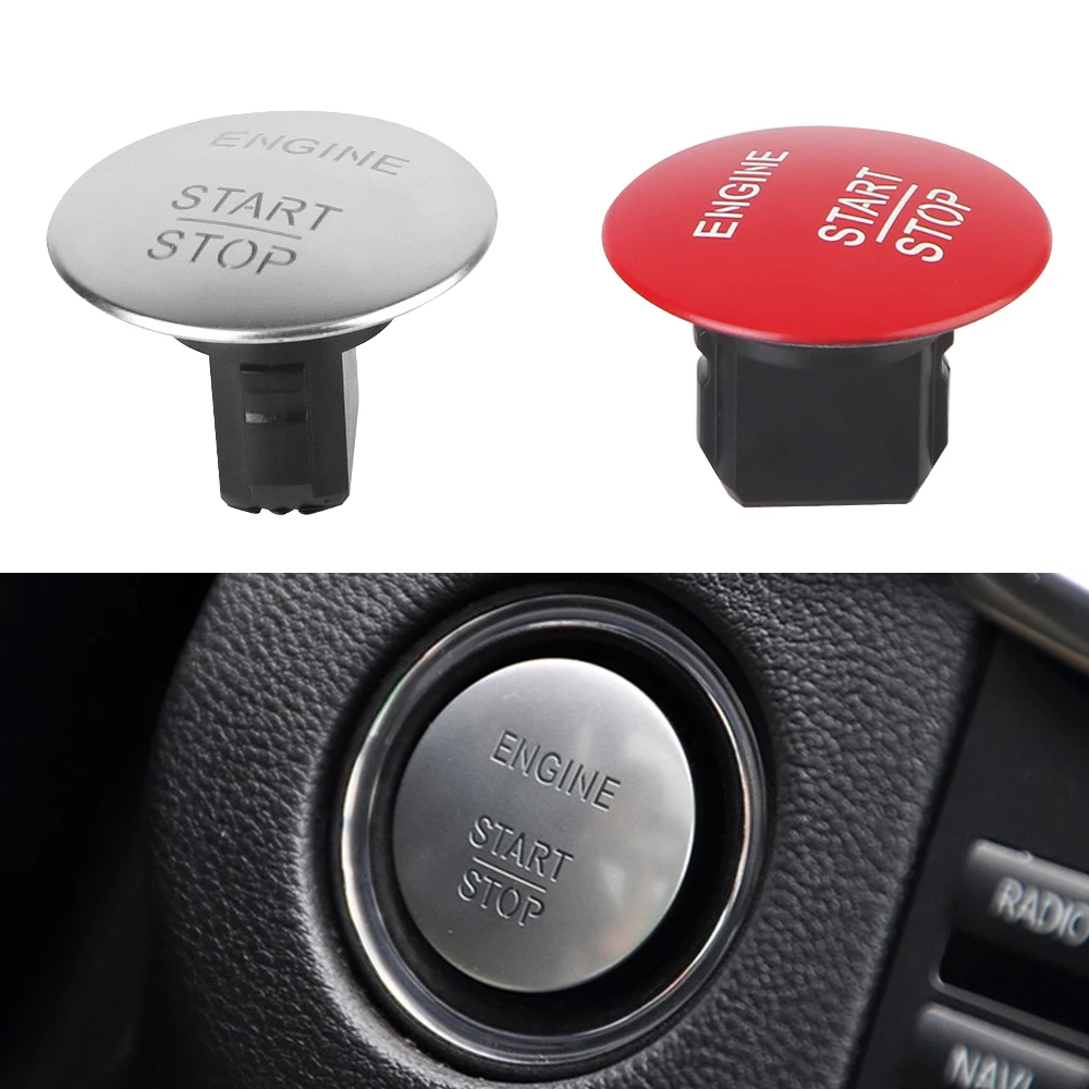Replace Keyless Switch Car Engine Ignition One Click Start Button For Mercedes Benz W204 W205 W212 W221 W166 W251 C E GLC Class