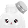 5 Pcs Rabbit Transparent Special-shaped Bottle Milk Water Bottles The Pet Juice Containers for Party 4