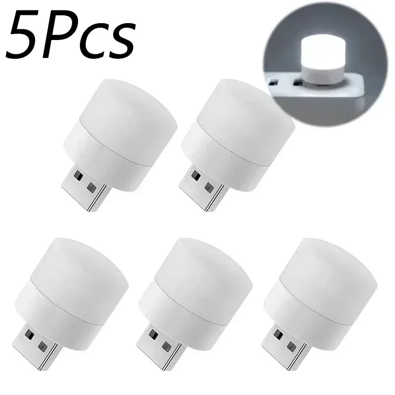 5 PCS White