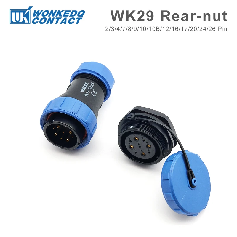 Impermeável Porca Traseira Conector Aviação Fio Plug And Socket Back-porca Cabo Ip68 Sp29 Pin Pin Pin Pin Pin Pin Pin 10 Pin 12 Pin 16 Pin 17 Pin 20 Pin 24 Pin 26