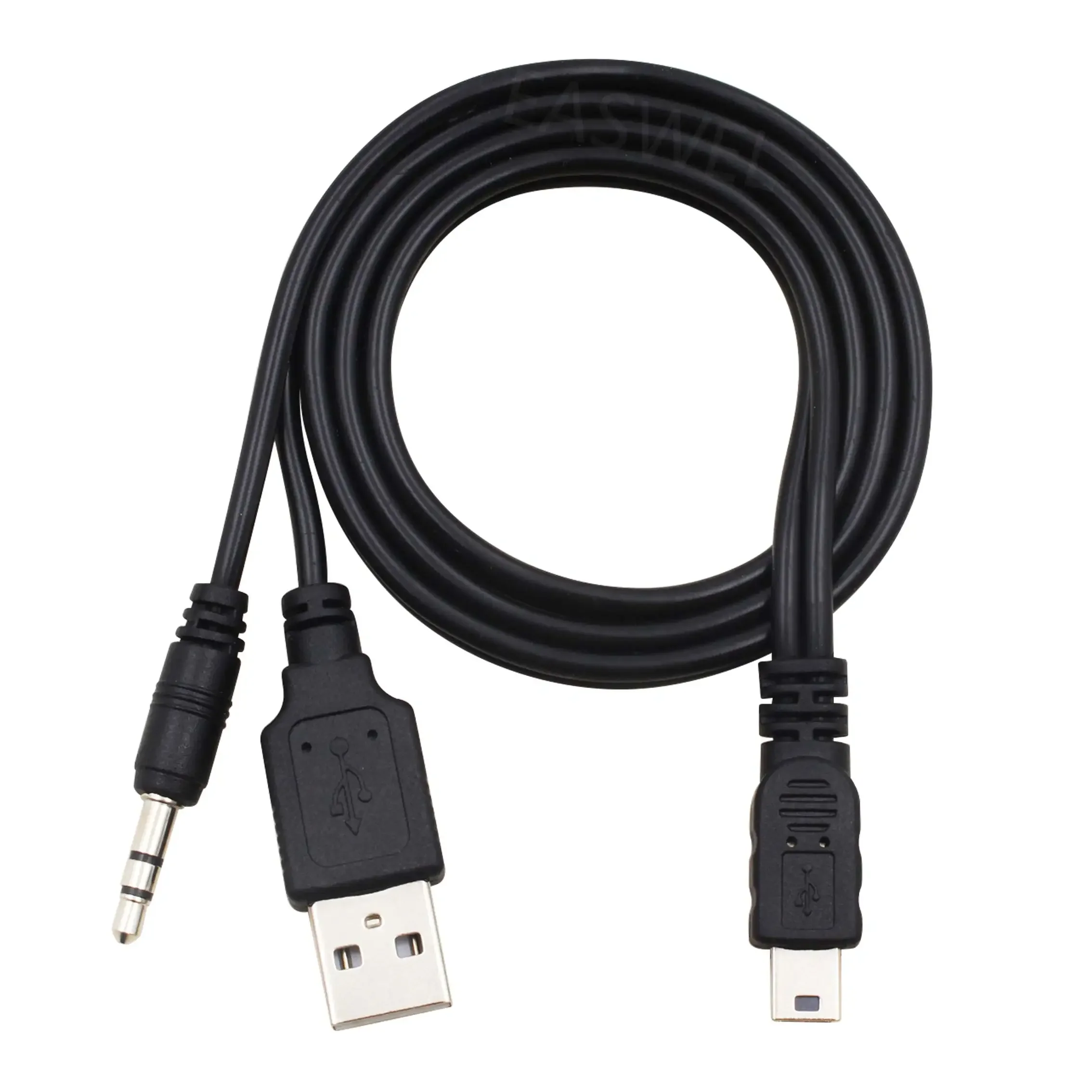 3.5mm and USB to Mini USB Speaker Cable Cord Charger for iHome IHM60 IHM61