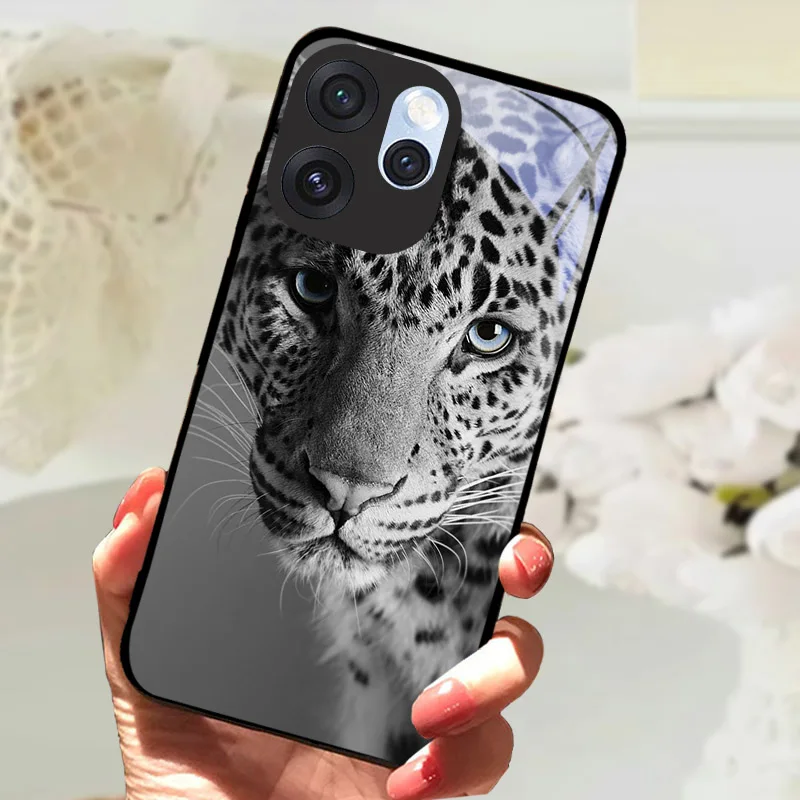 Tempered Glass Phone Case with Full Camera Protection