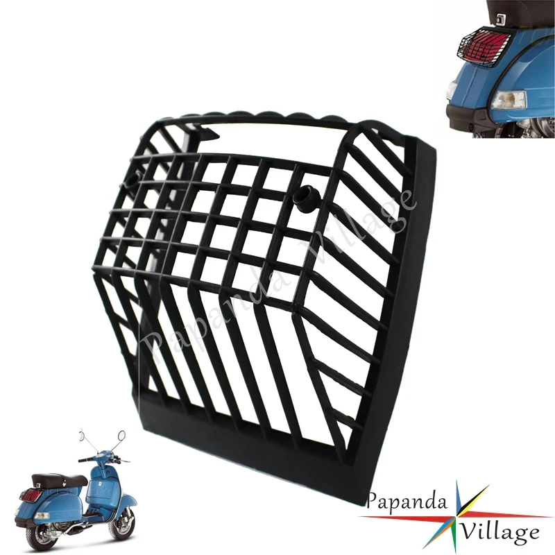 

Papanda Motorbike Scooter Rear Light Grille Tail Light Stone Guard Protector Cover for PX 125 150 T5 Classic 1984-up