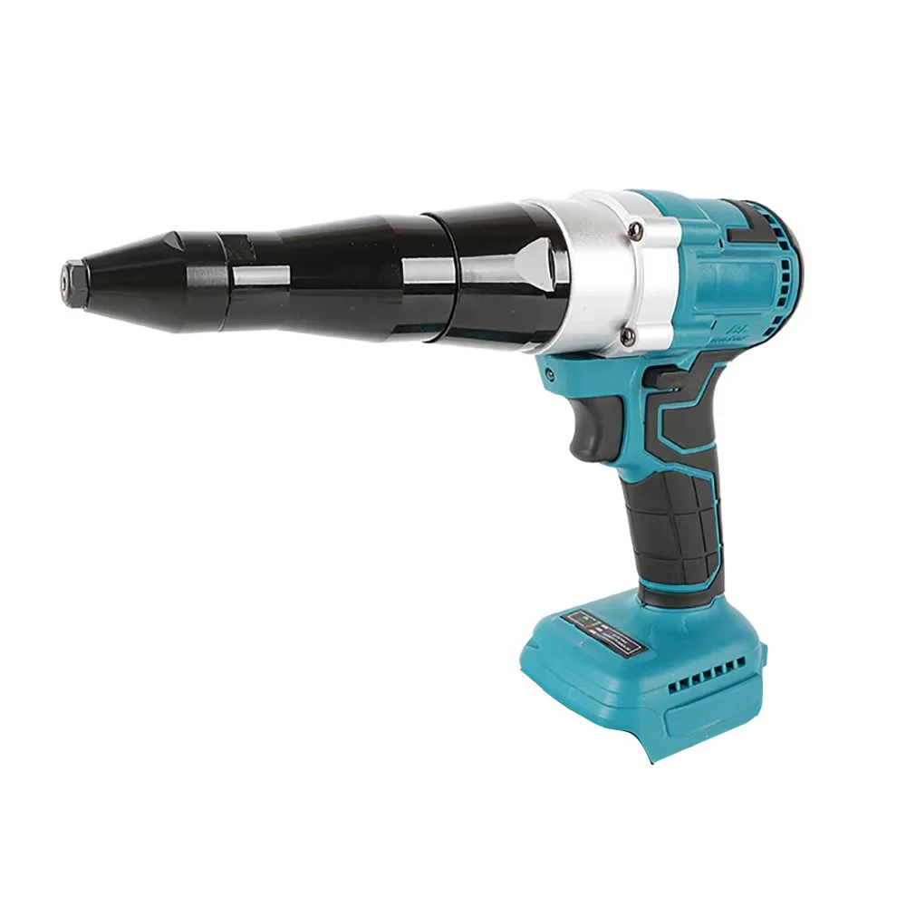 Brushless Electric Riveter Gun for Makita 18V Battery Power Tools 2.4-4.8mm Drill Insert Screwdriver Automatic Nail Removal