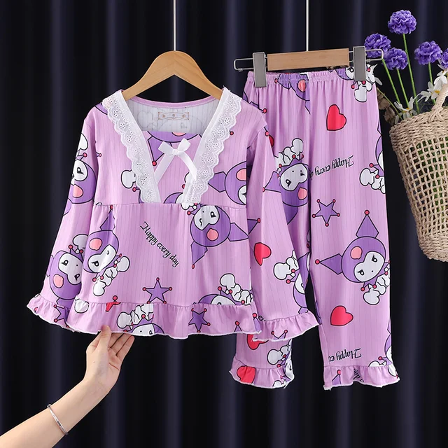 Pijamas Infantis Anime Sanrio: Conforto e Sonhos Encantados