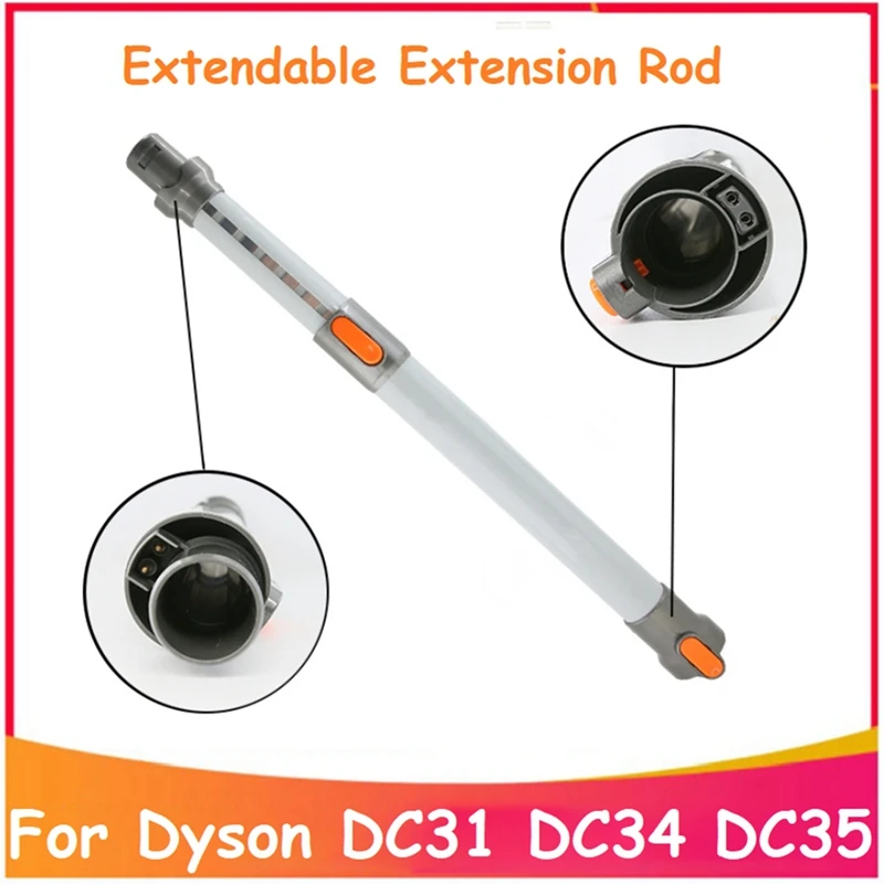 

Удлинительный стержень для пылесоса Dyson DC31, DC34, DC35, металлический алюминиевый стержень с прямой трубкой