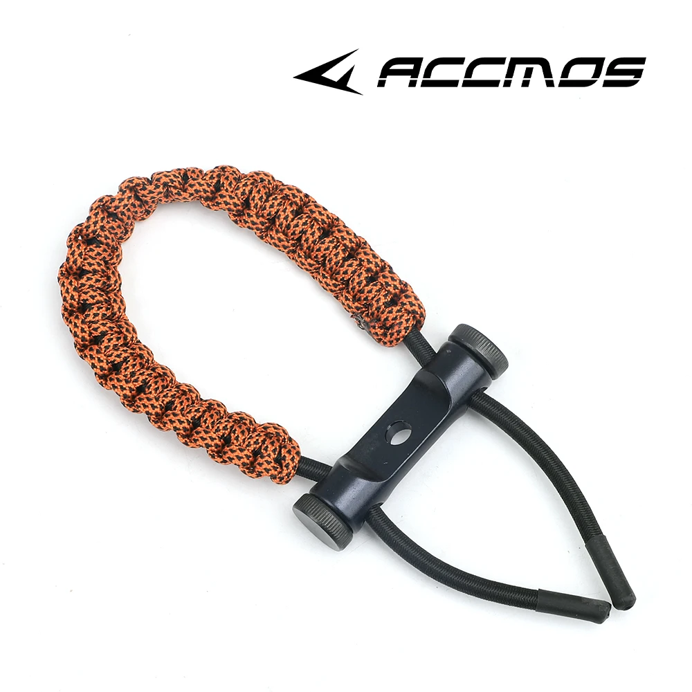 Vibrant Archery Bow Wrist Sling - Adjustable Braided Parachute Cord