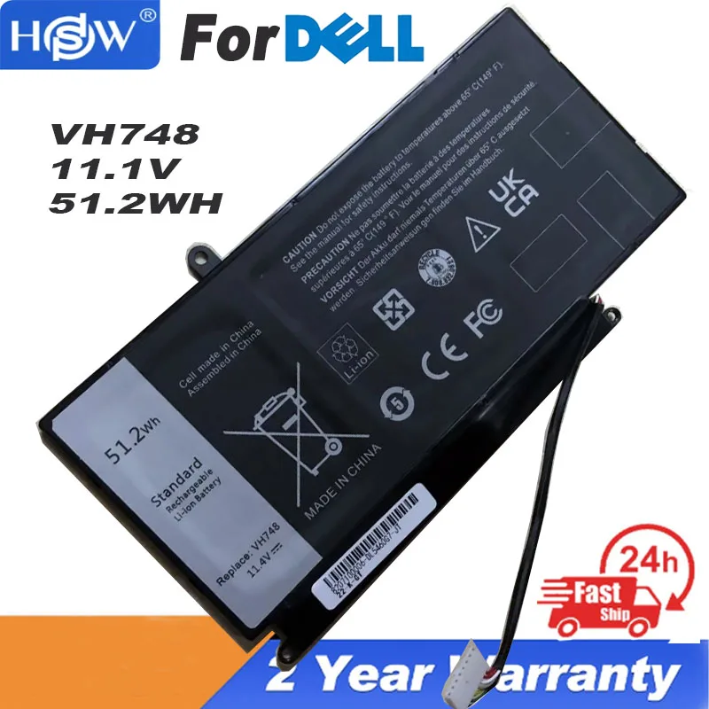 

Новый аккумулятор для ноутбука VH748 для DELL Vostro 5460 5470 5560 14 5480 для Inspiron 14 5439 V5460D-1308 5470D-1328