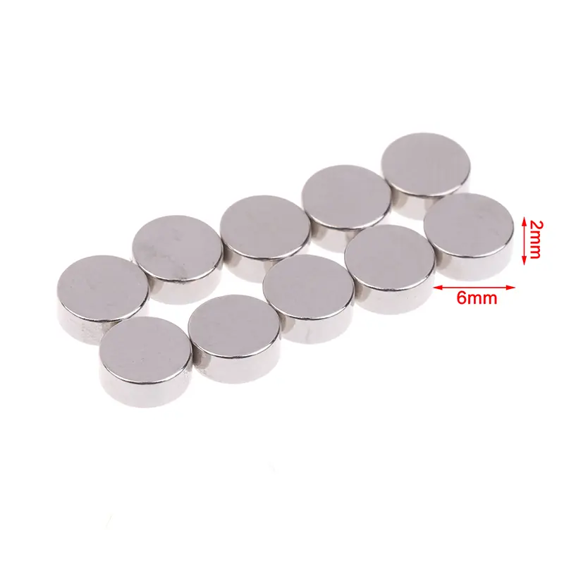 10Pcs Magnet Magnetic Encoder Magnet Radial Magnetizing Magnet Support AS5600 AS5040 AS5045 AS5047 AS5048 AS5145 AS5147 image 6