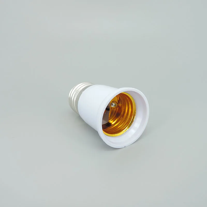 AC E27 to 2 E27 2 In 1 head Extended LED light Bulbs Lamp base power Holder power Socket Splitter Adapter For home Photo Studio