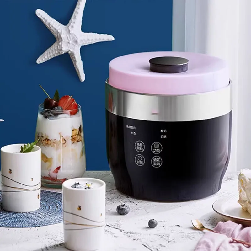 Yogurt machine, household fully automatic sweet wine brewing rice wine machine, glass ceramic gallbladder homemade baby cheese m 4
