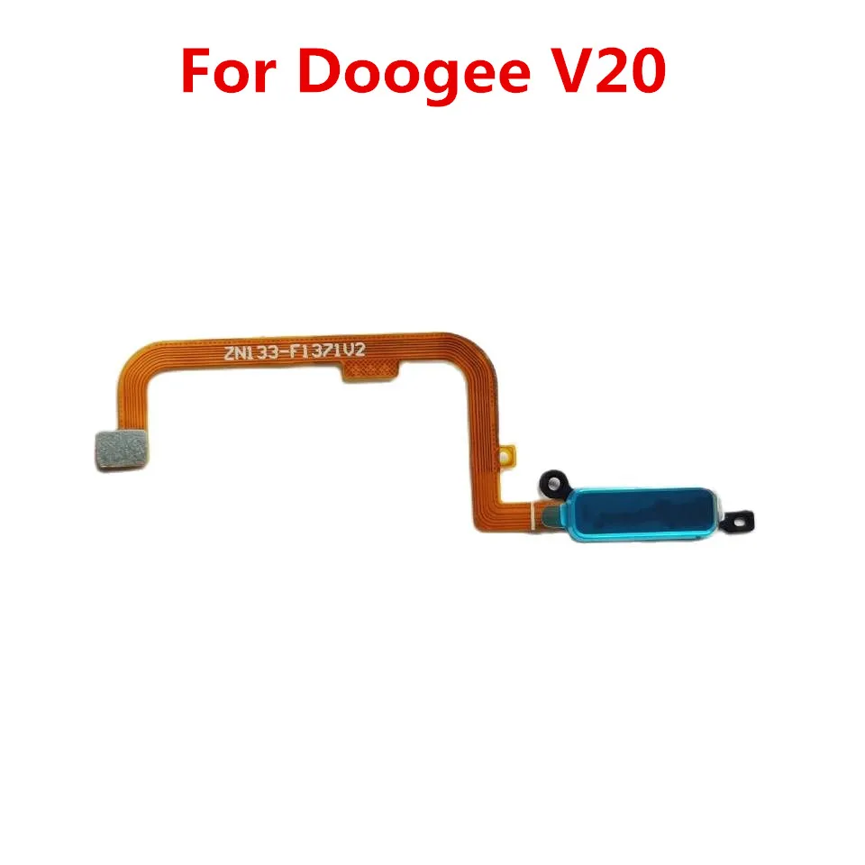 

Модуль отпечатков пальцев Для Doogee V20 6,43 '', кнопочный датчик, гибкий кабель для сотового телефона Doogee V20, оригинал