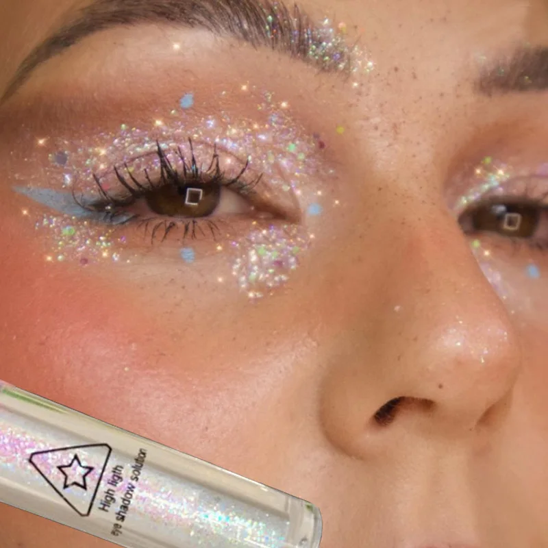 

Водостойкие блестящие жидкие тени для век, стойкие, блестящие, металлические блестки для макияжа глаз, косметические инструменты