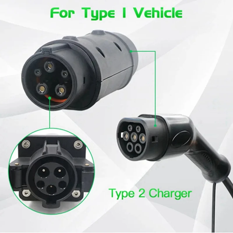 32A EV  Ŀ SAE j1772-iec62196,  ڵ  