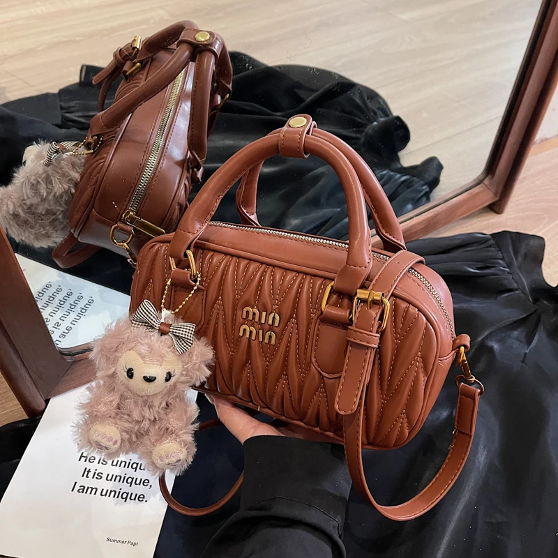 حقيبة نسائية راقية ذات سعة كبيرة 2024 حقيبة بولينج...