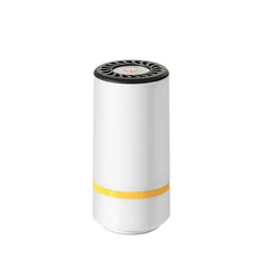 Compact Rechargeable Vacuum Sealer for Fresh Food Preservation (White)
