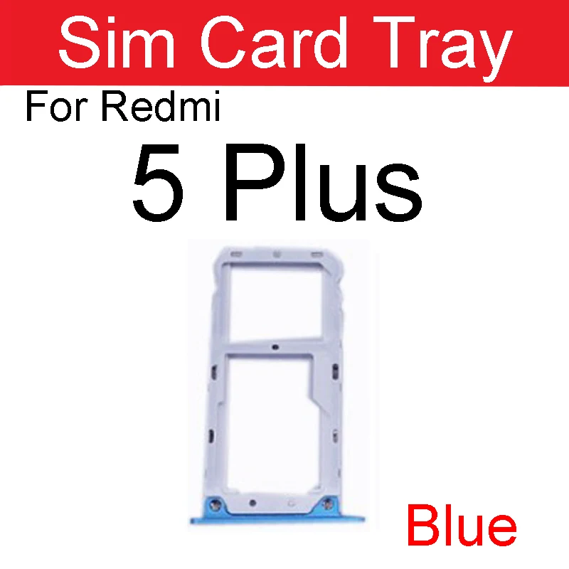 Tiroir Carte SIM Pour Redmi 5 Plus - Caddy SIM Tray - Neuf D'Origine - Pièce De Rechange