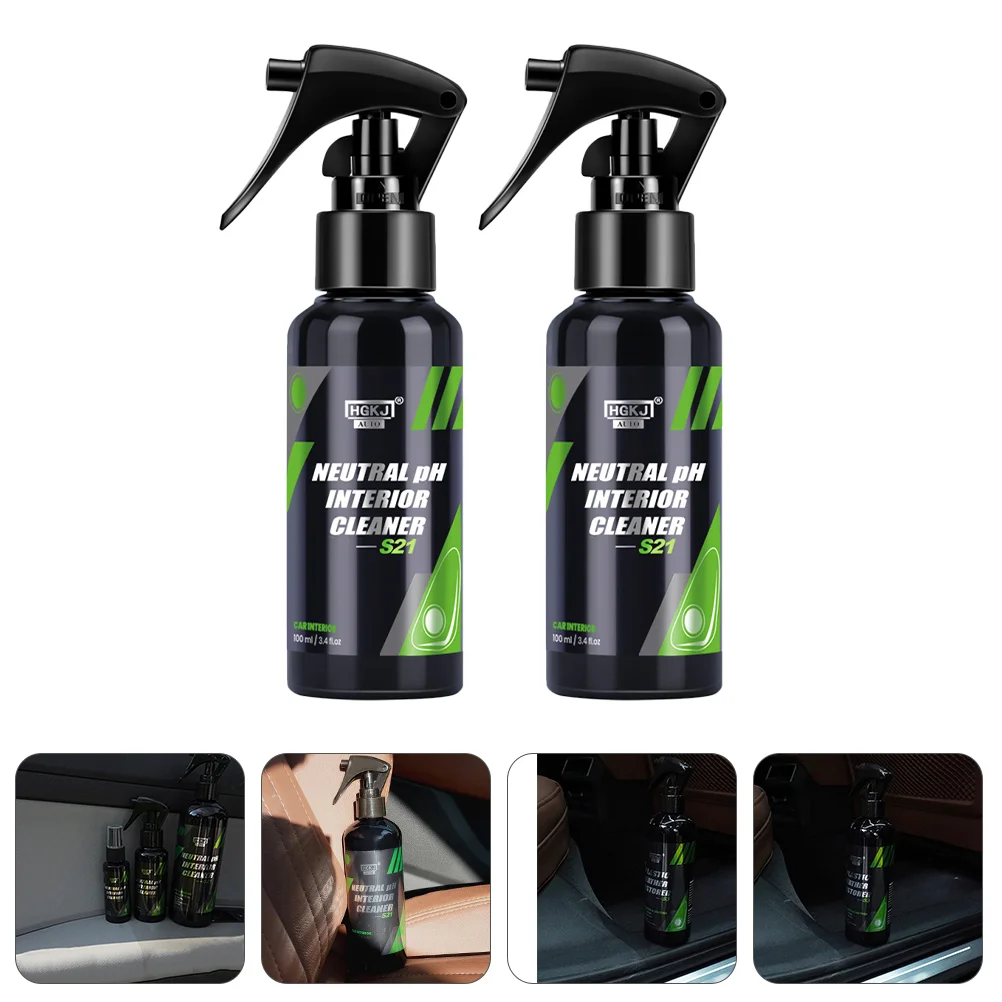 

2pcs Car Care Kit Car Plastic Trim Restorer Car Interior Repair Restorer