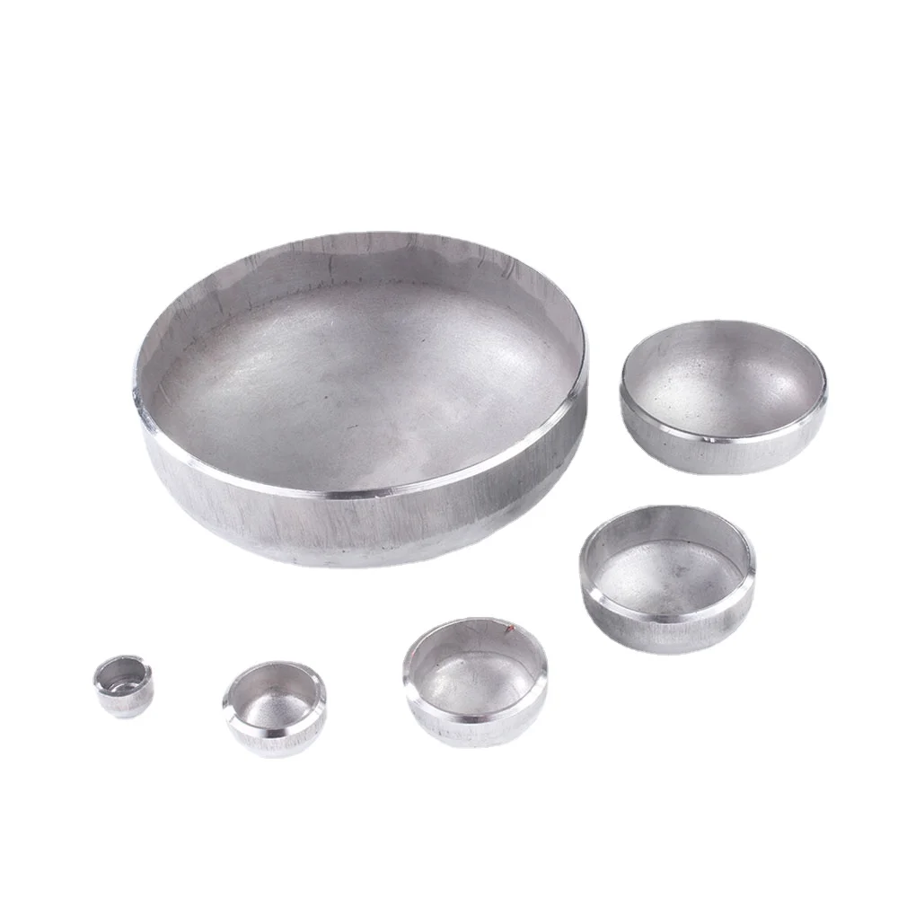 

19 25 32 38 45 48 51 57 60 63 76 89 102 108mm OD Tube End Cap 304 Stainless Steel Pipe Fitting Blind Head Industrial Use