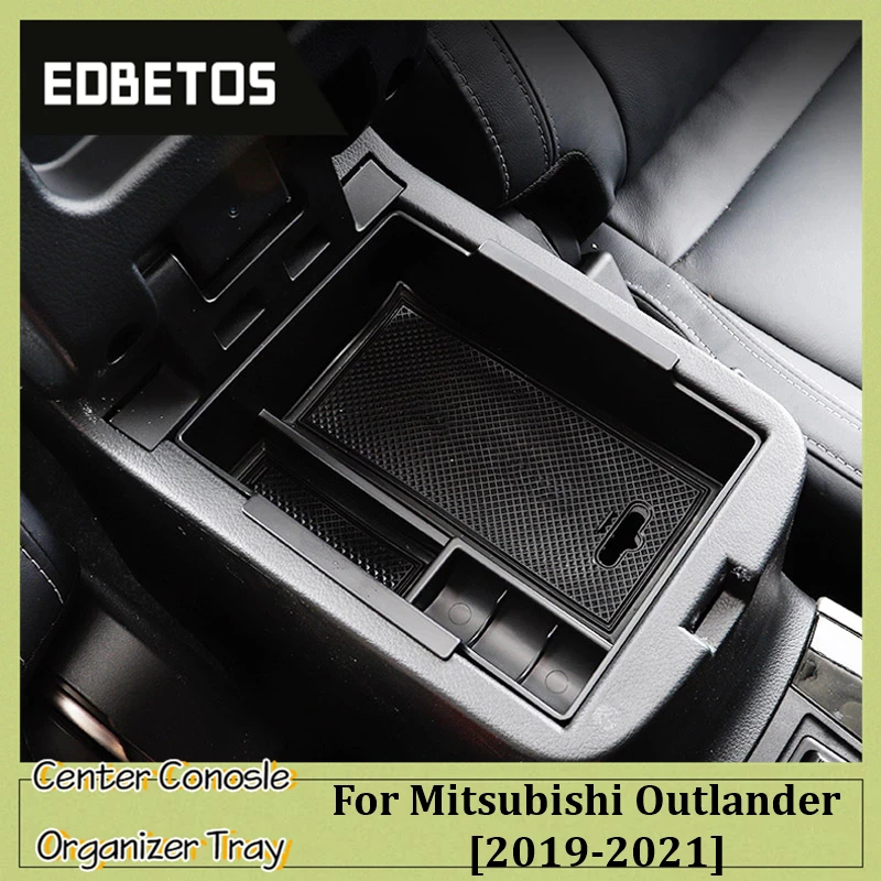 

Central Armrest Storage Box Container Holder For Mitsubishi Outlander 2019-2021 Center Console Glove Tray Case Car Stowing